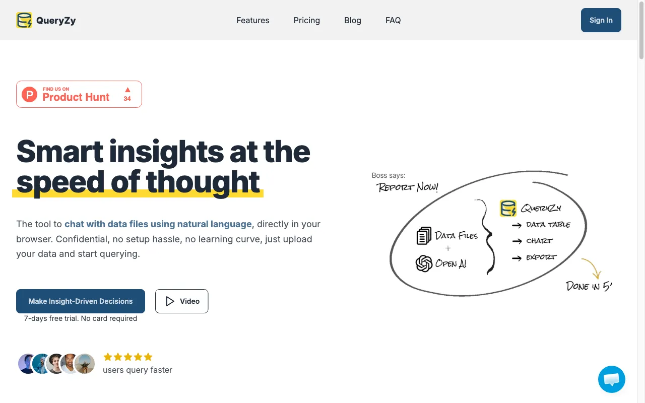 QueryZy — preview screenshot