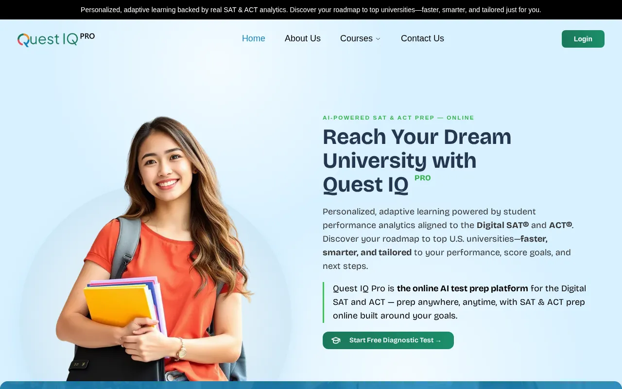 Quest IQ PRO — preview screenshot