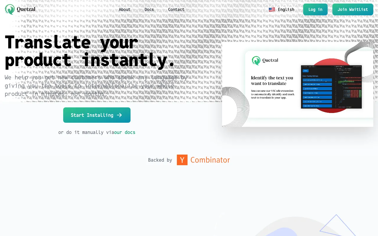 Quetzal — preview screenshot