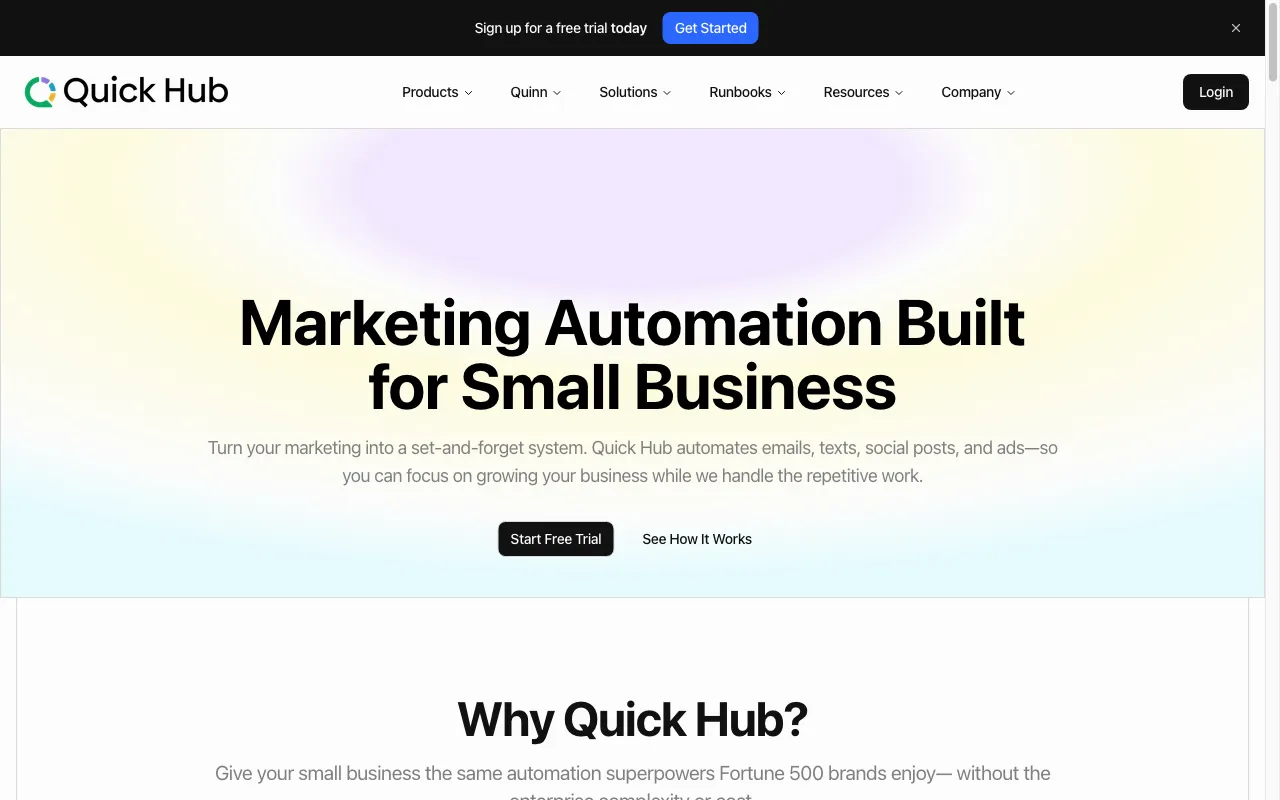 QuickHub — preview screenshot