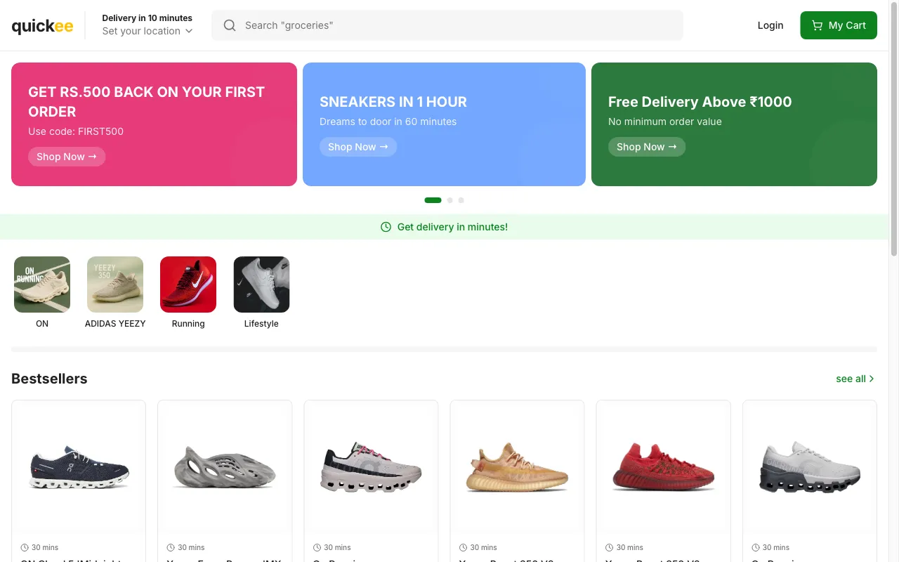 Quickeee — preview screenshot
