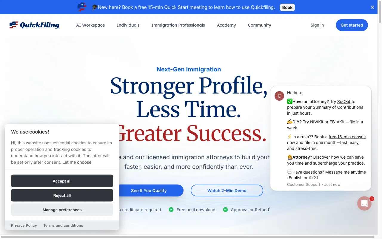 QuickFiling — preview screenshot