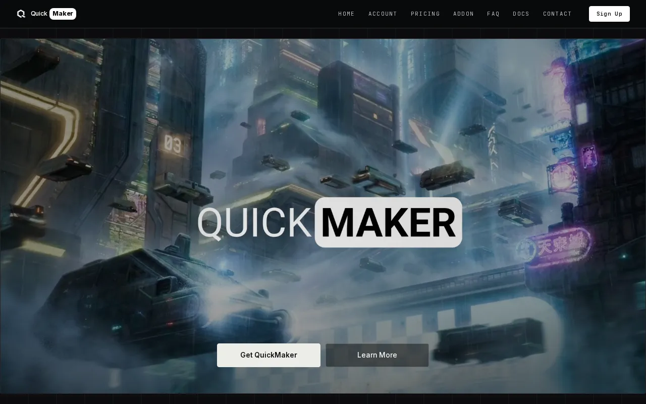 QuickMaker — preview screenshot
