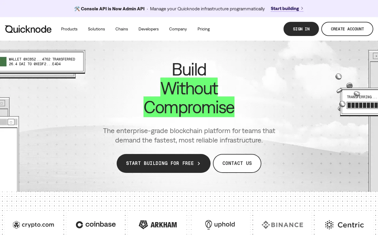 Quicknode — preview screenshot