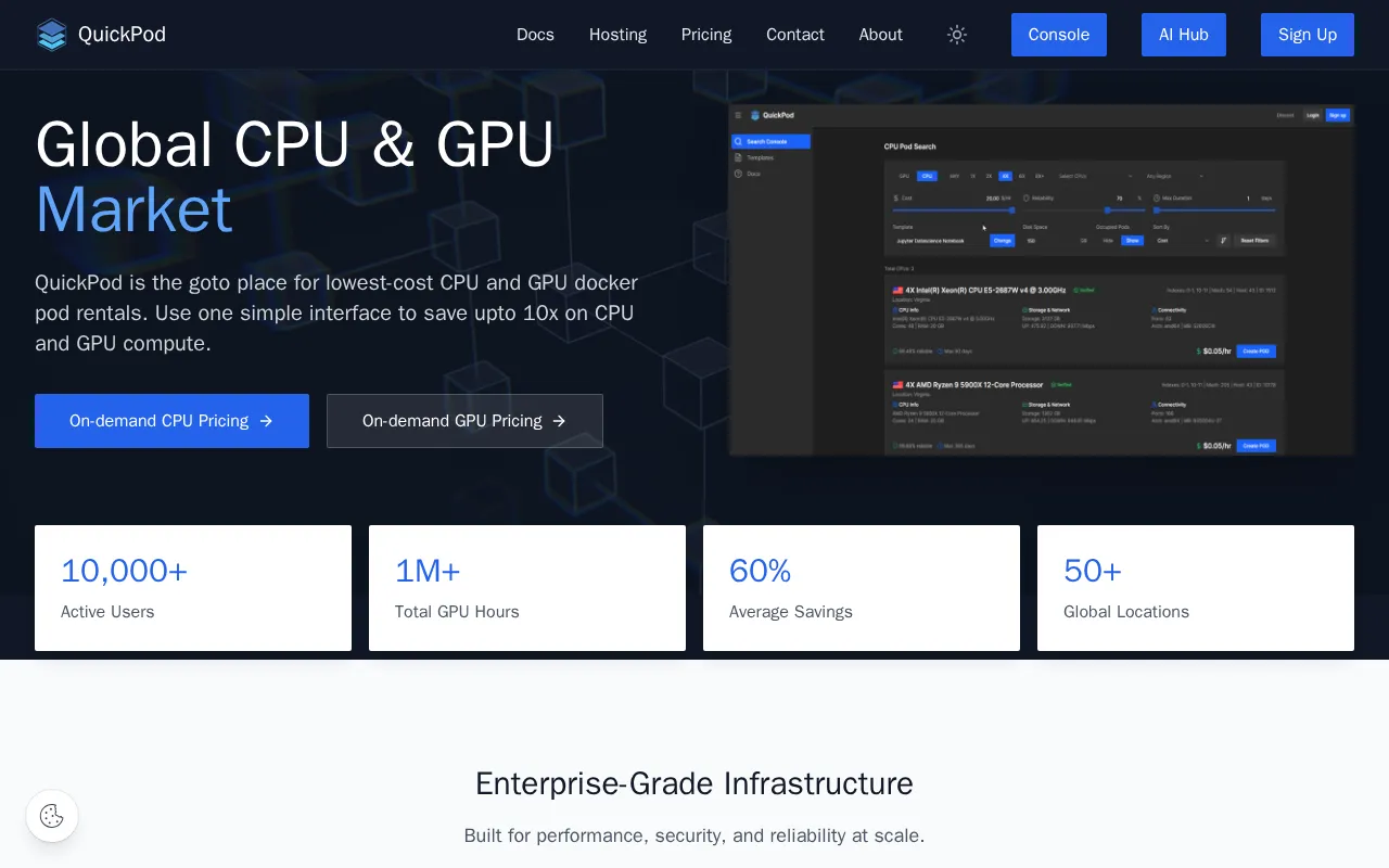QuickPod — preview screenshot