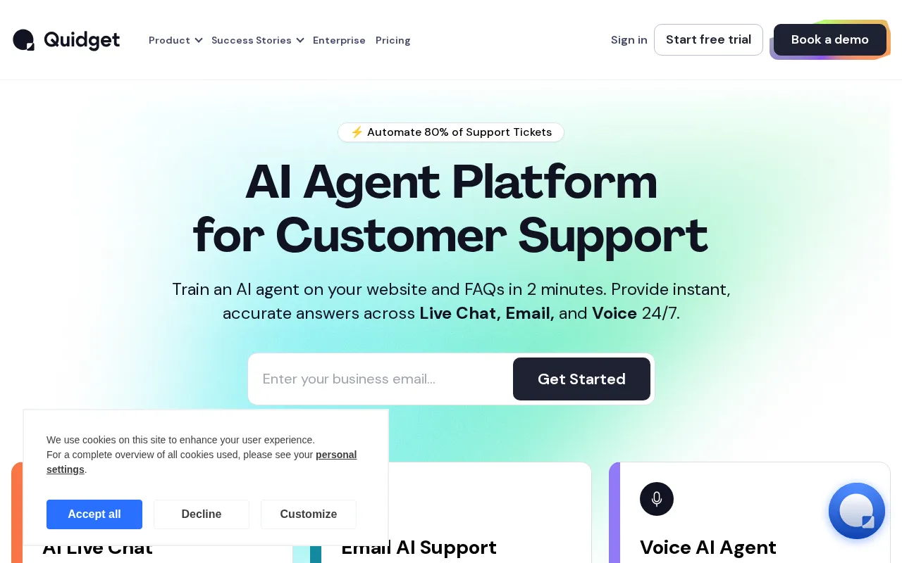 Quidget — preview screenshot