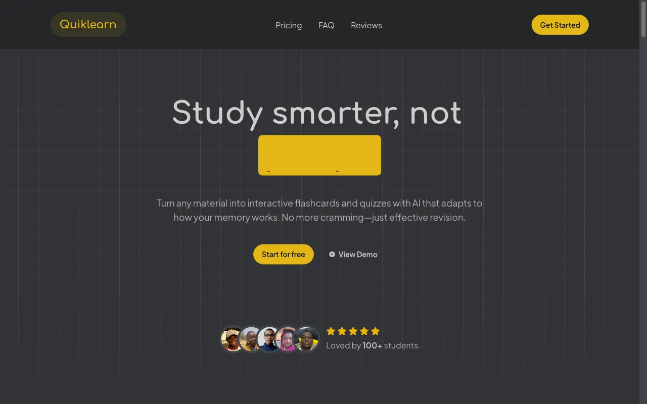 Quiklearn — preview screenshot