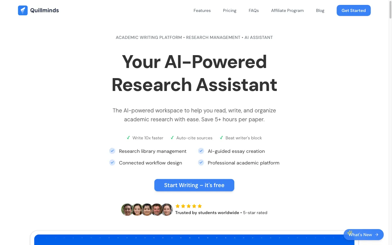 Quillminds — preview screenshot