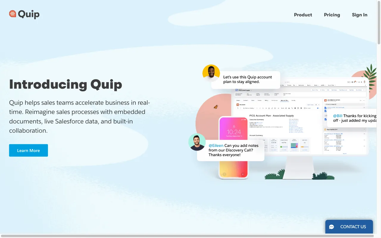 Quip — preview screenshot
