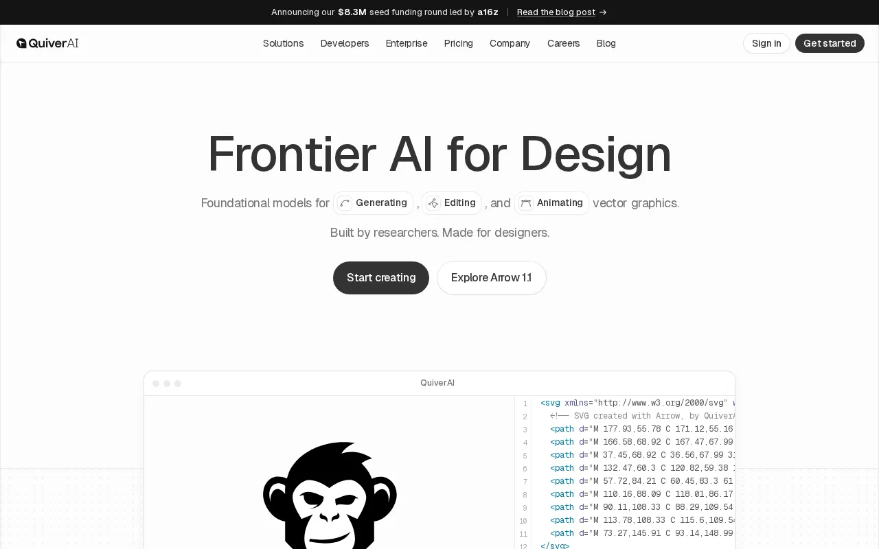 QuiverAI — preview screenshot