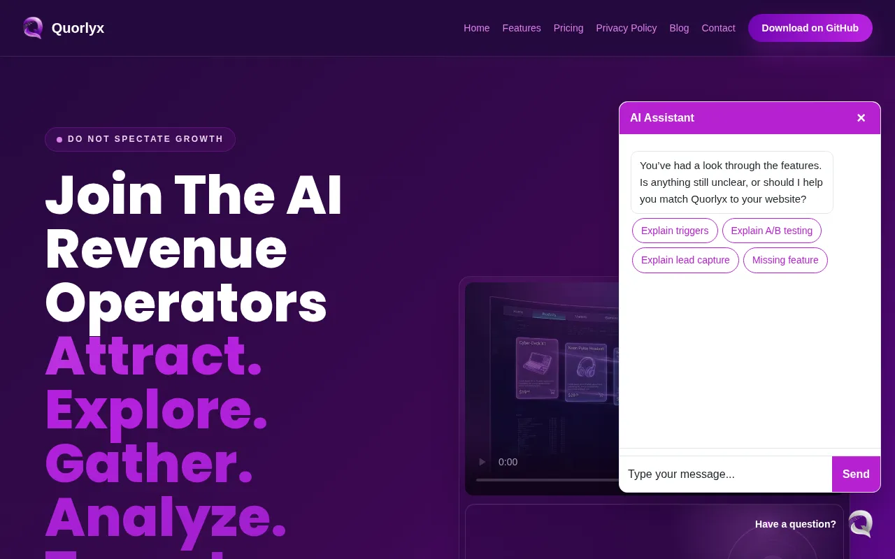 Quorlyx — preview screenshot