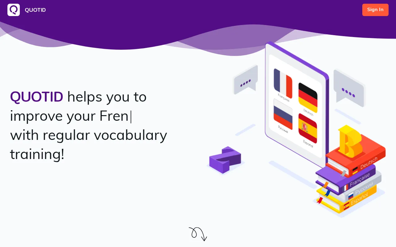 Quotid — preview screenshot