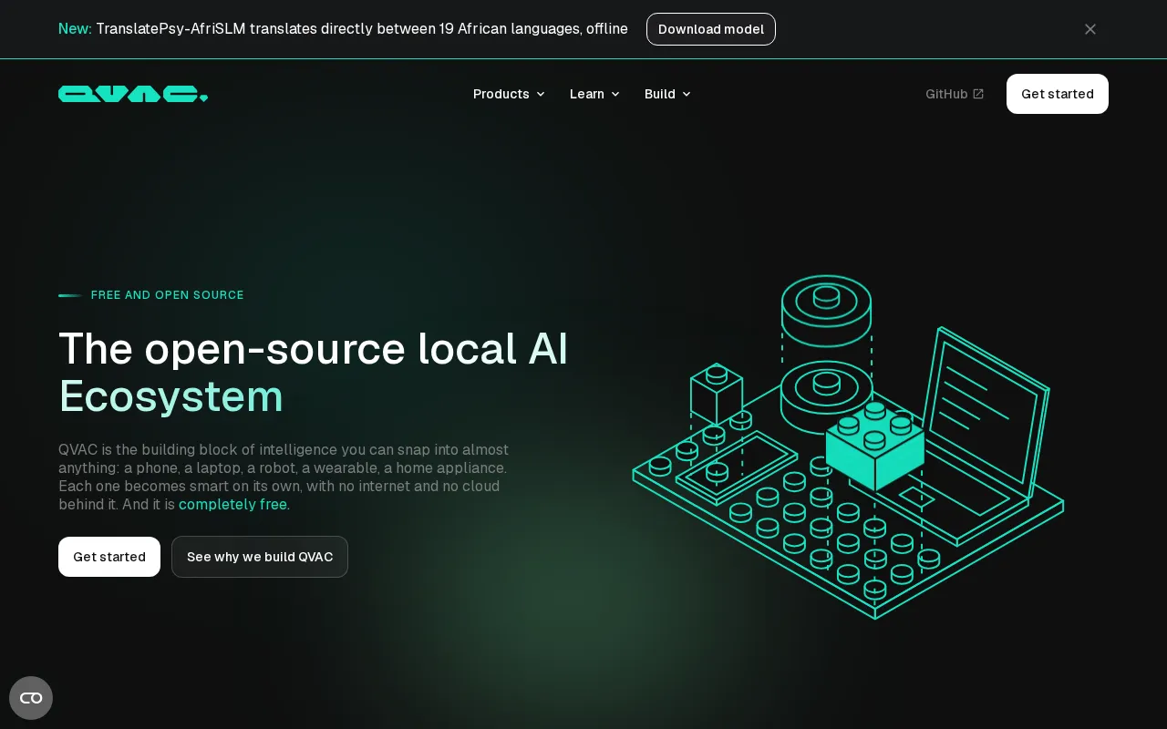 QVAC — preview screenshot