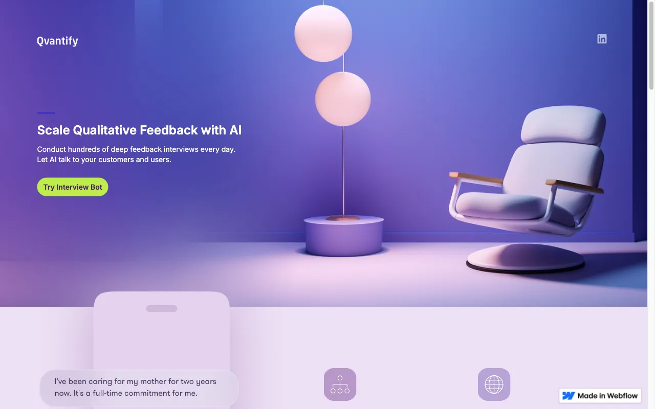Qvantify — preview screenshot