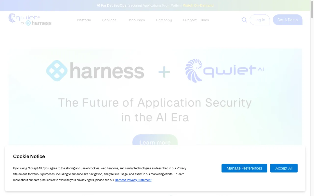 qwiet.ai — preview screenshot