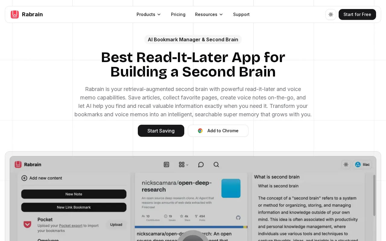 Rabrain — preview screenshot