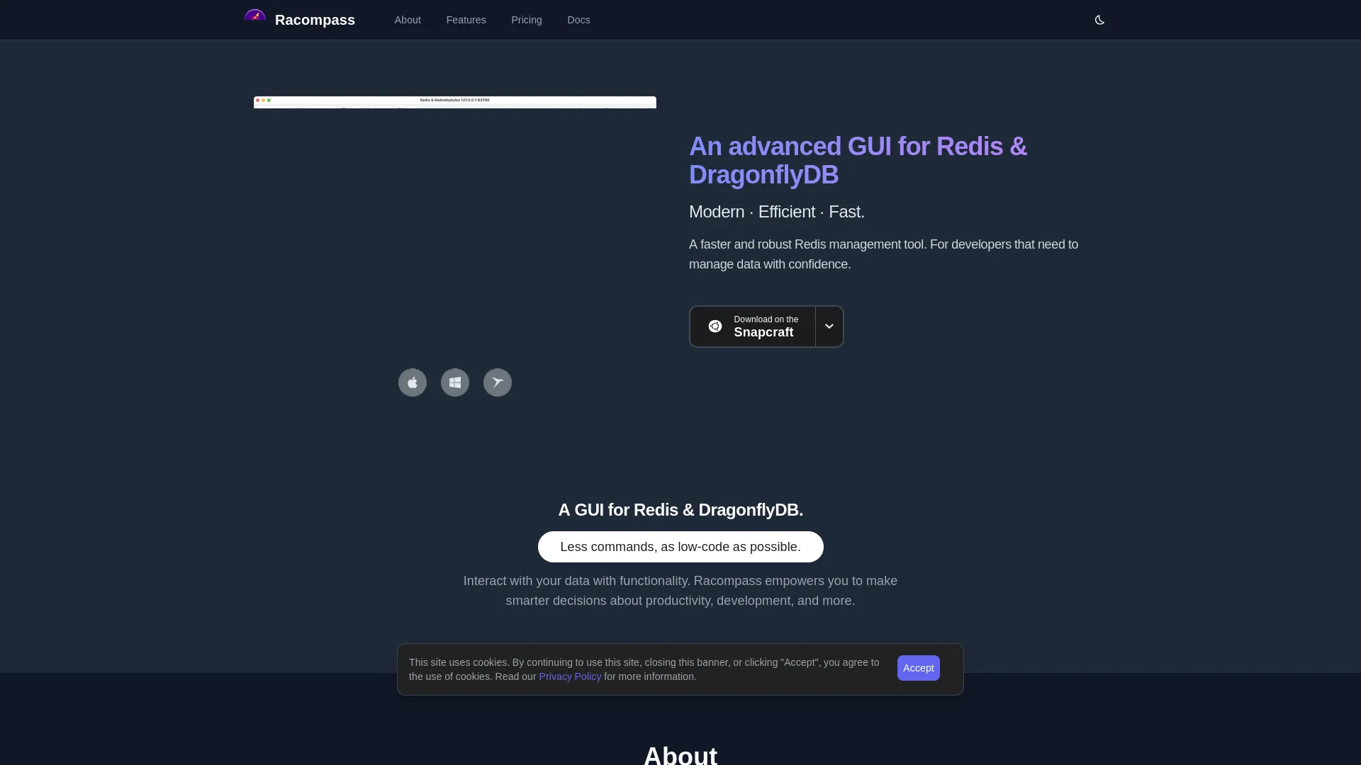 Racompass — preview screenshot