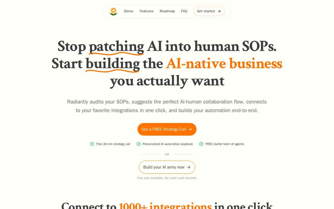 Radiantly — preview screenshot