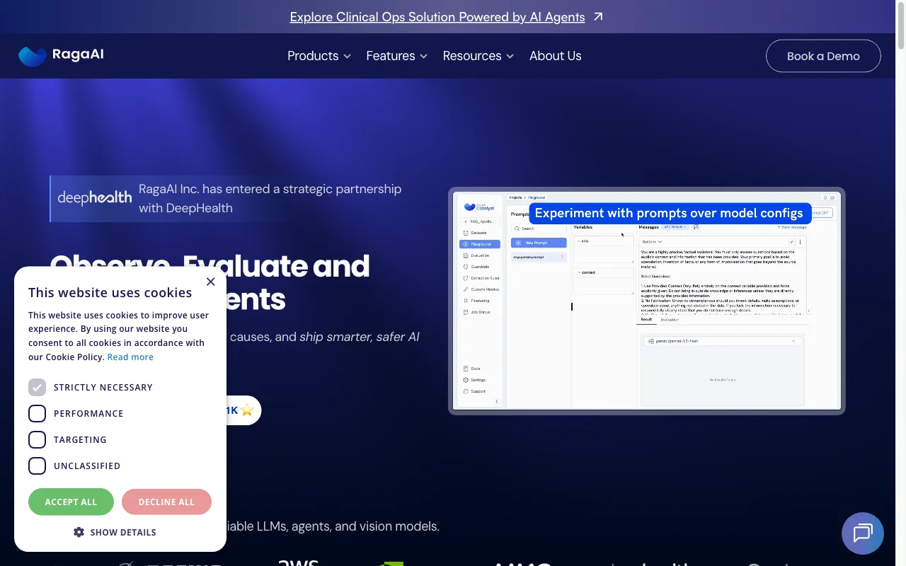 RagaAI Inc. — preview screenshot