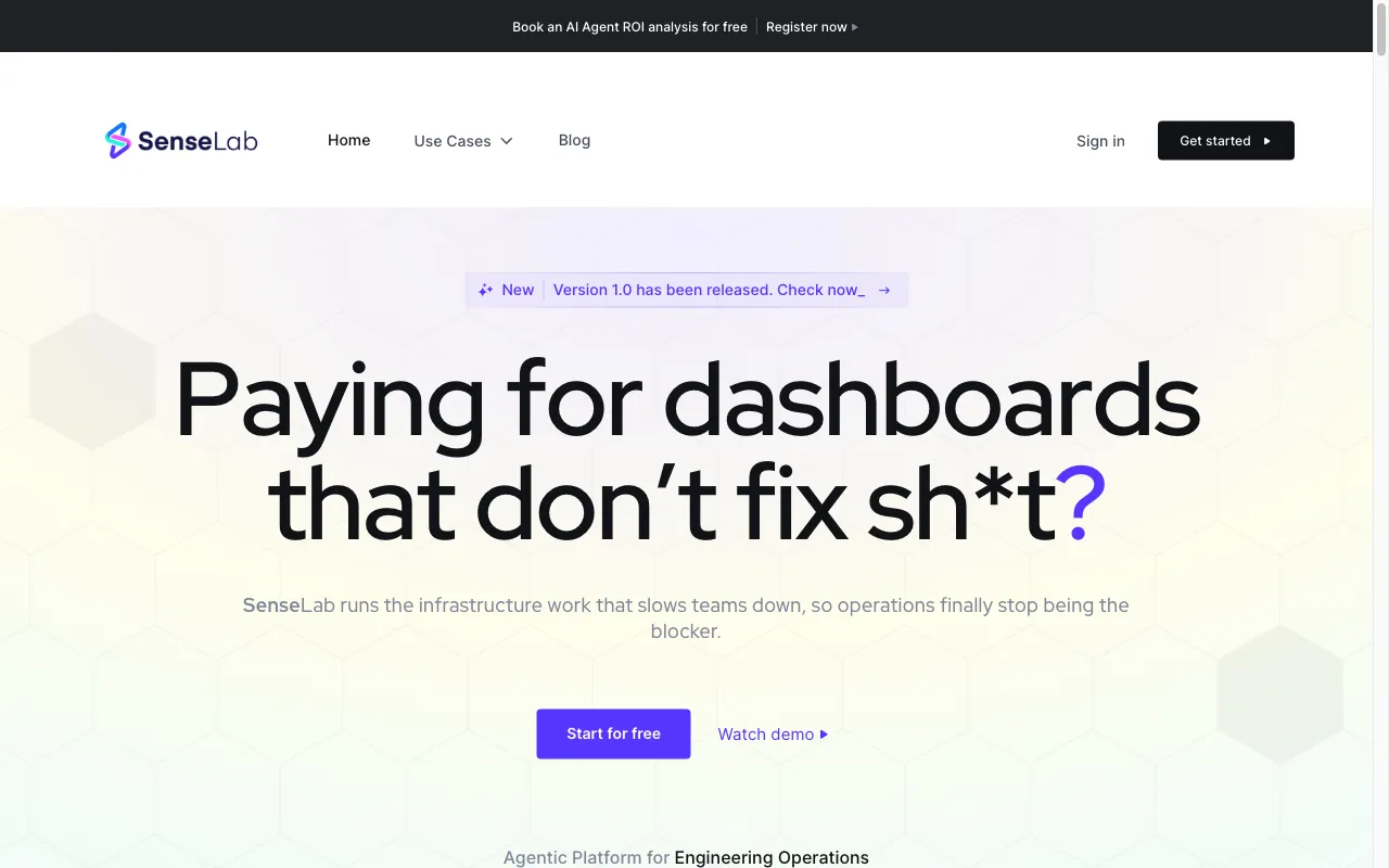 SenseLab — preview screenshot
