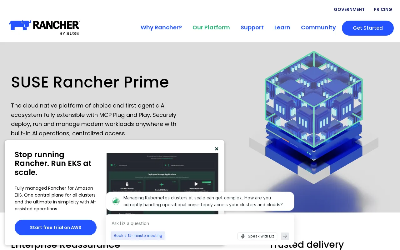 Rancher by SUSE — preview screenshot
