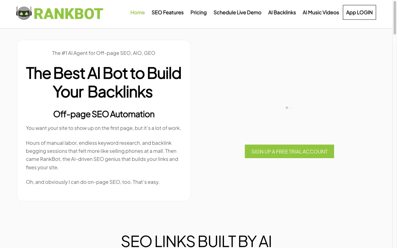 RankBot — preview screenshot