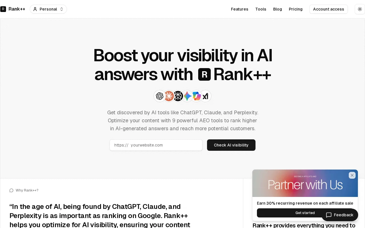 Rank++ — preview screenshot