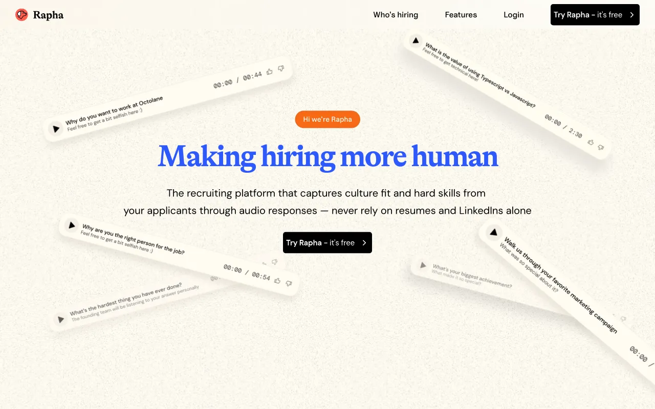 Rapha — preview screenshot