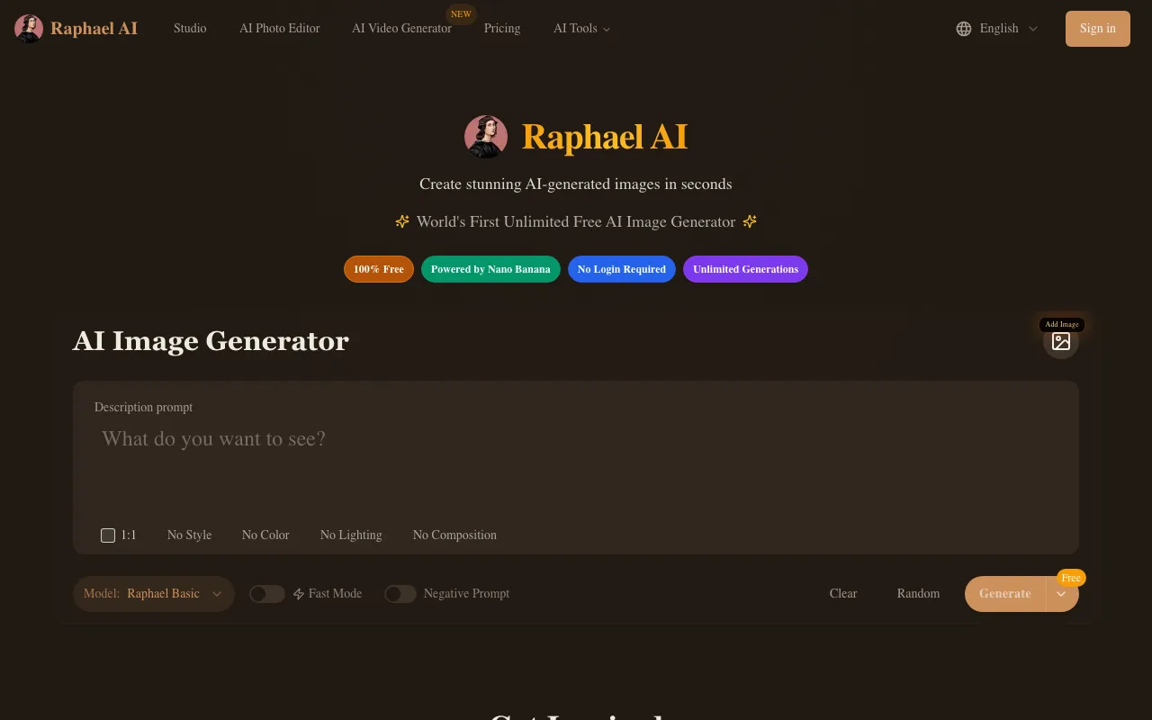 Raphael AI — preview screenshot