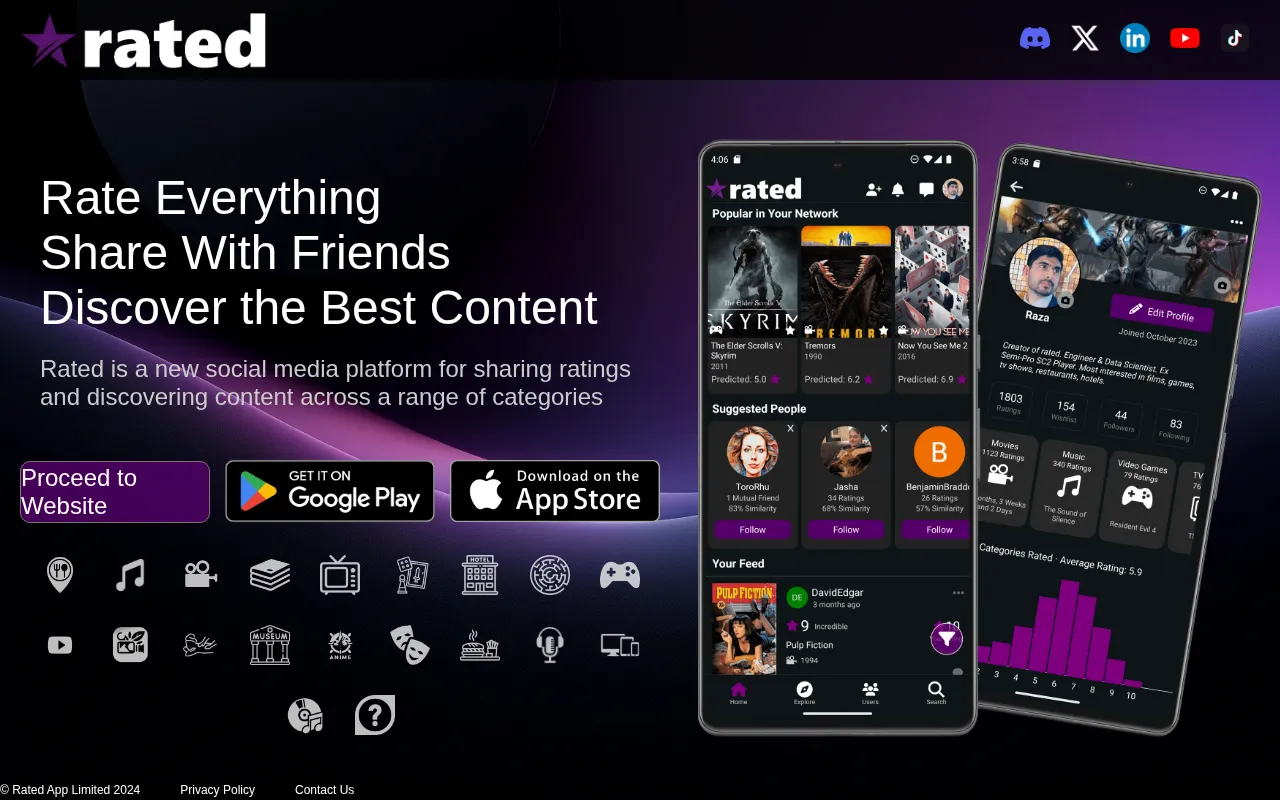Rated — preview screenshot