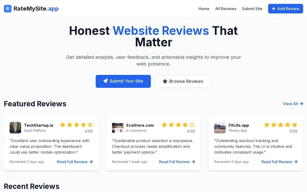 ratemysite.app — preview screenshot