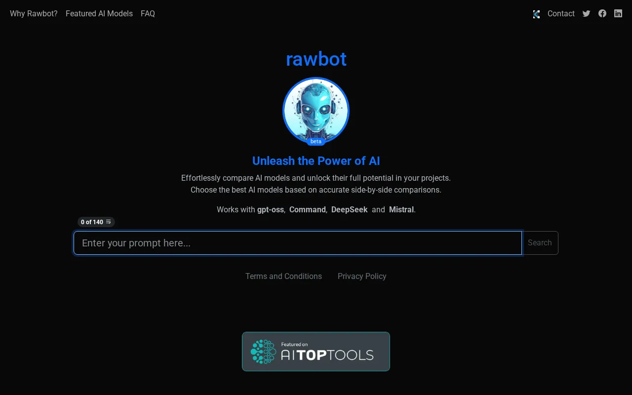 Rawbot — preview screenshot