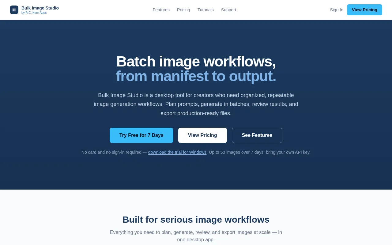 R.C. Kern Apps — preview screenshot