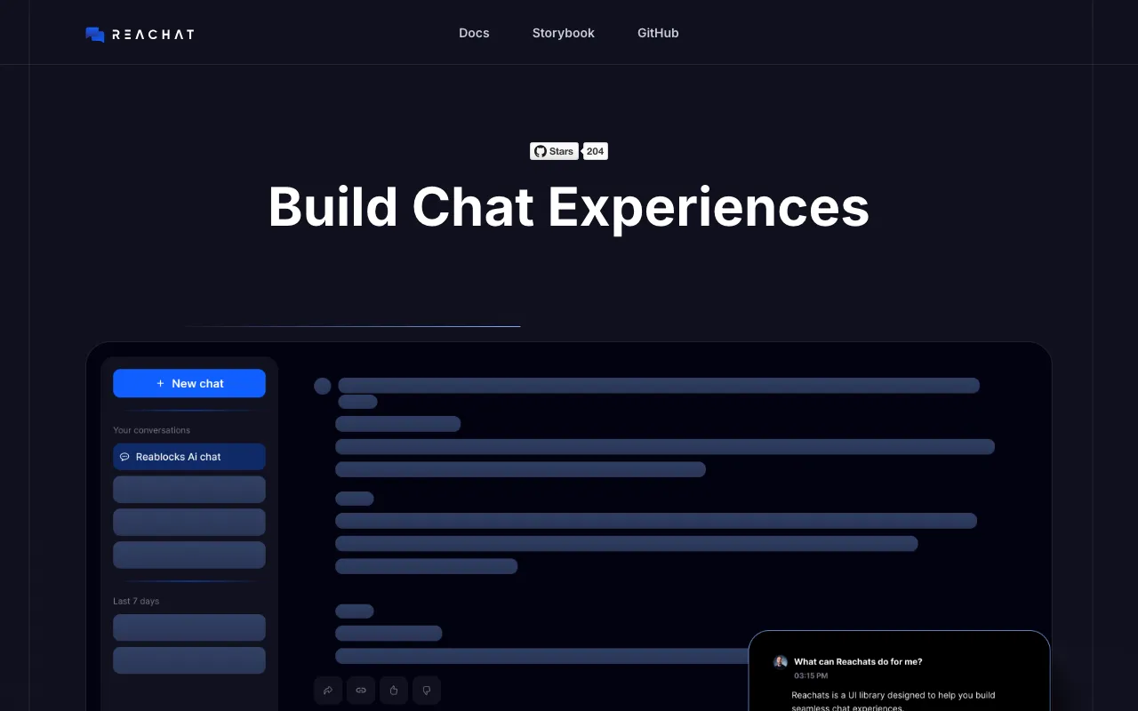 reachat — preview screenshot