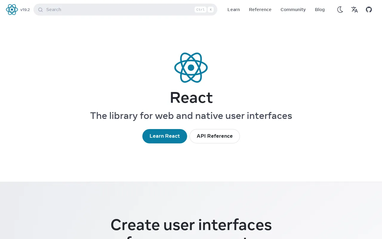 React — preview screenshot