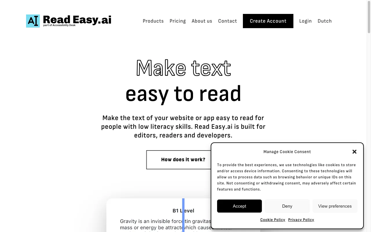 Read Easy.ai — preview screenshot
