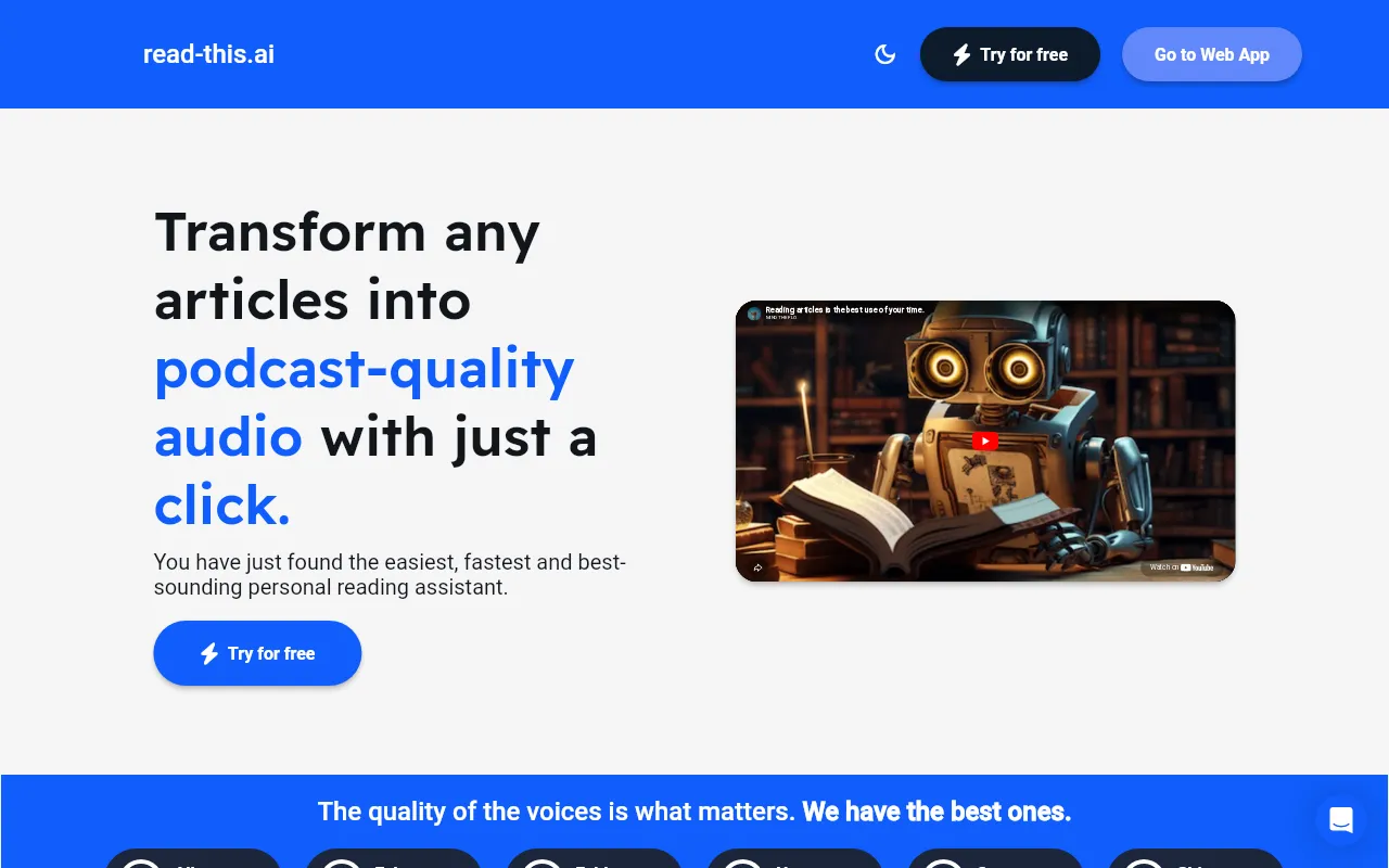 read-this.ai — preview screenshot