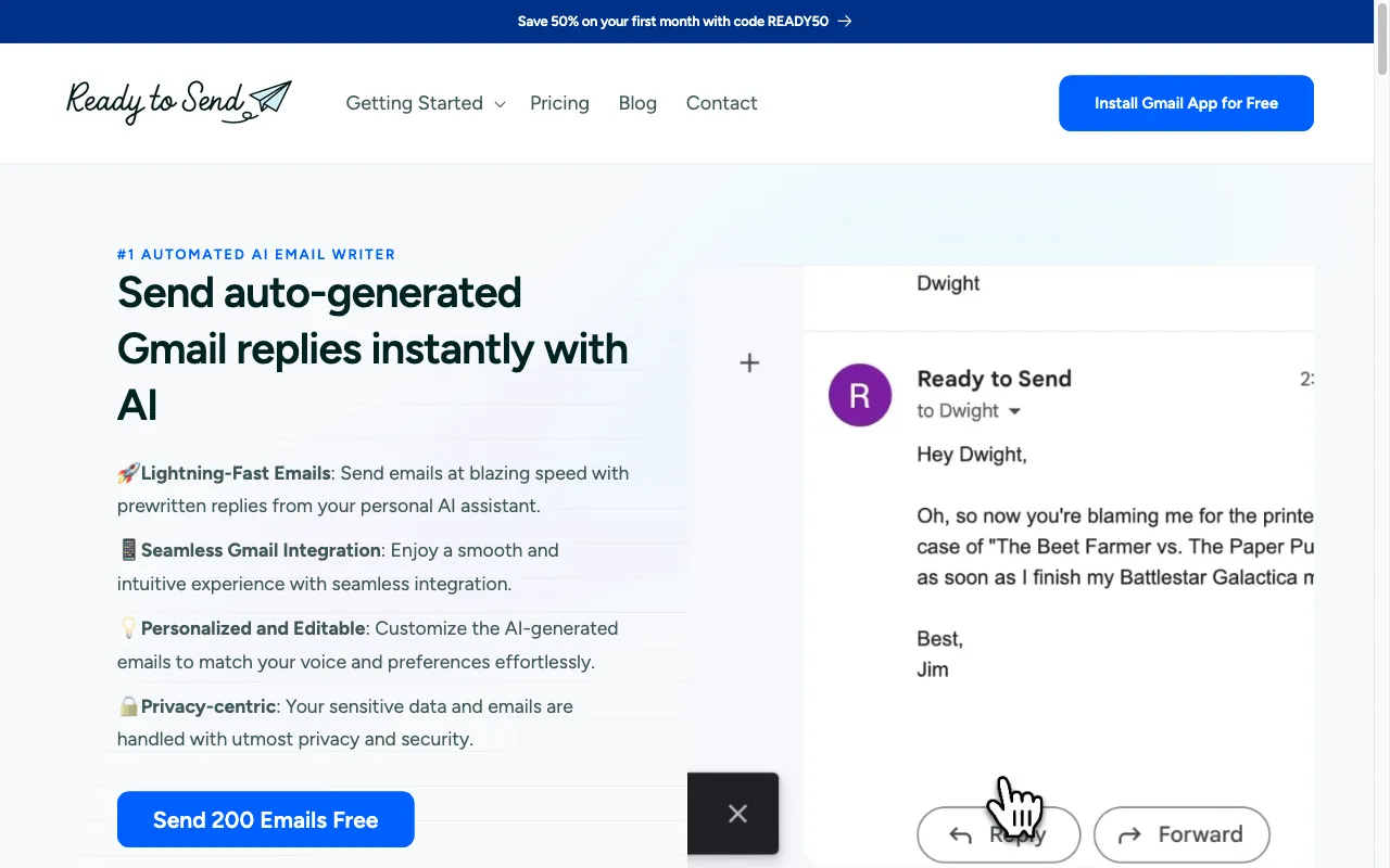 Ready to Send — preview screenshot