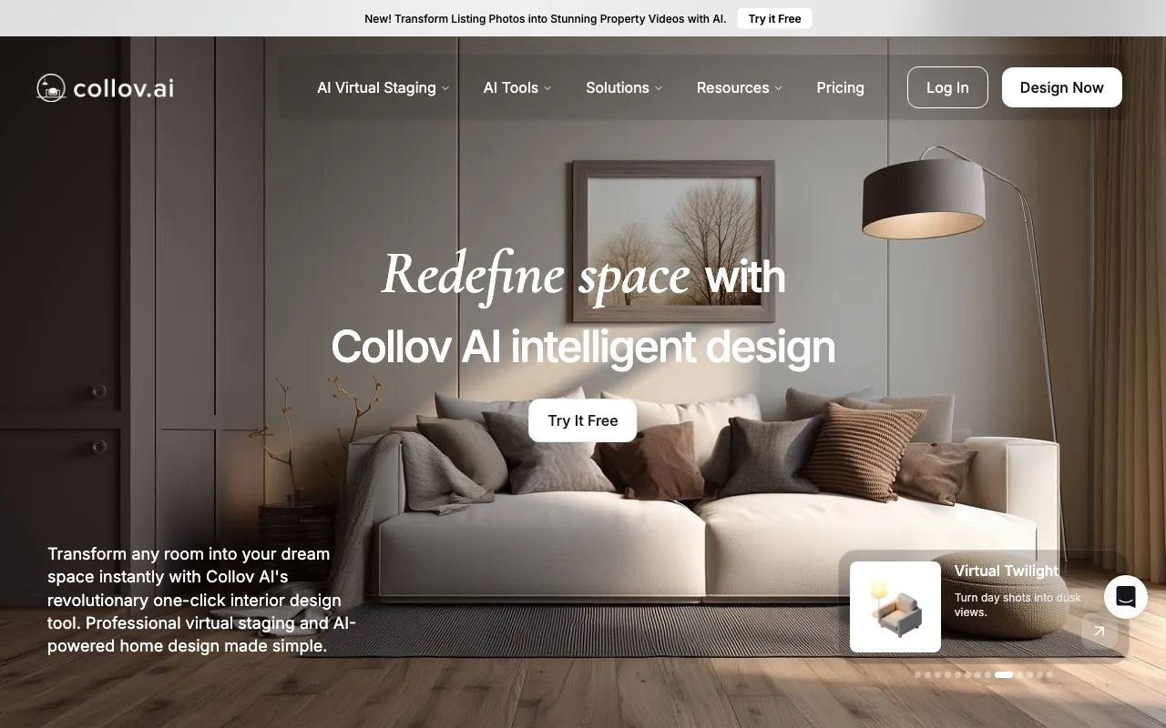Real-Time Design By Collov — preview screenshot