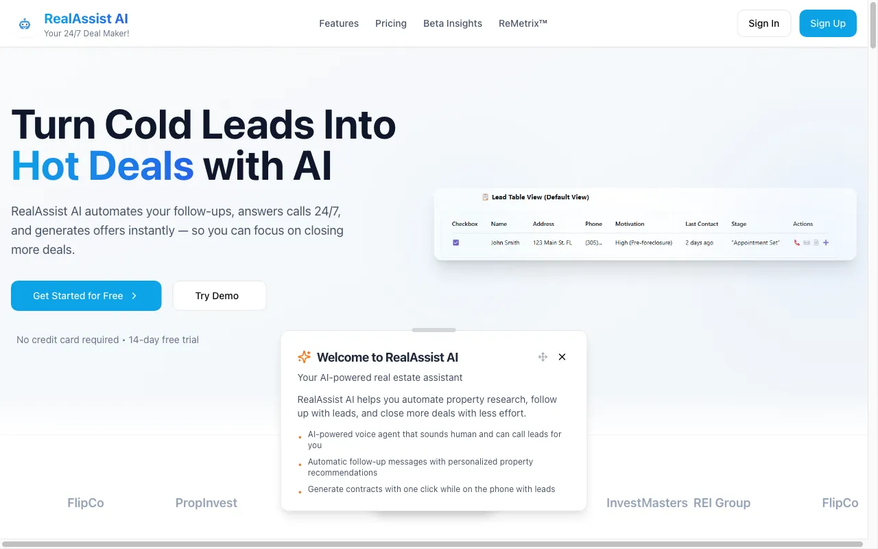 RealAssist — preview screenshot