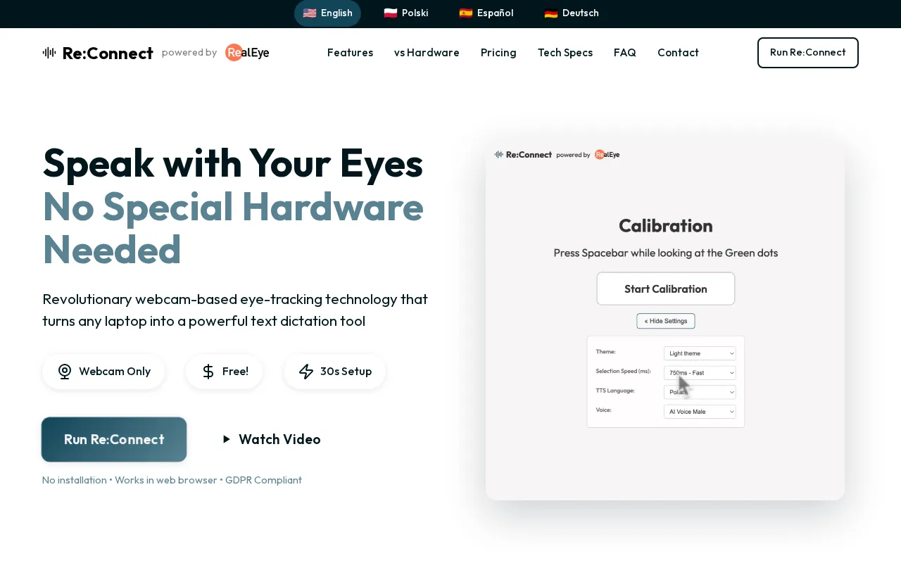 RealEye — preview screenshot