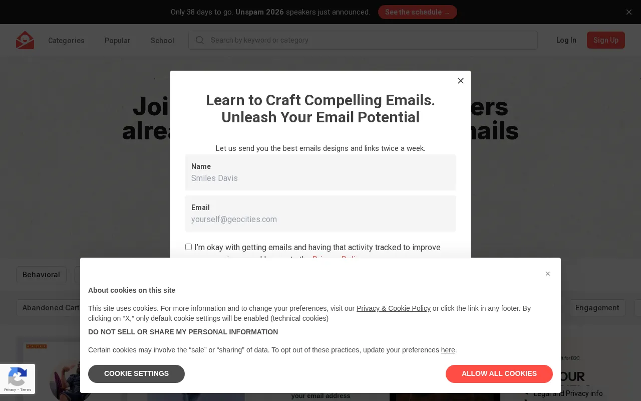 Really Good Emails — preview screenshot