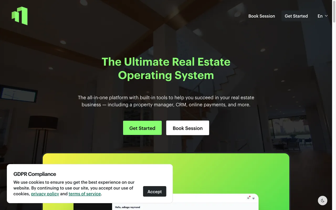RealtyVerse — pricing page