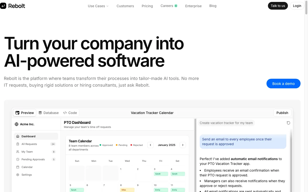 Rebolt — preview screenshot