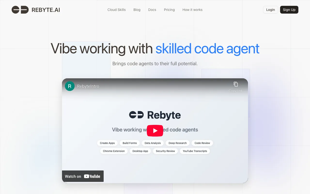 ReByte.ai — preview screenshot