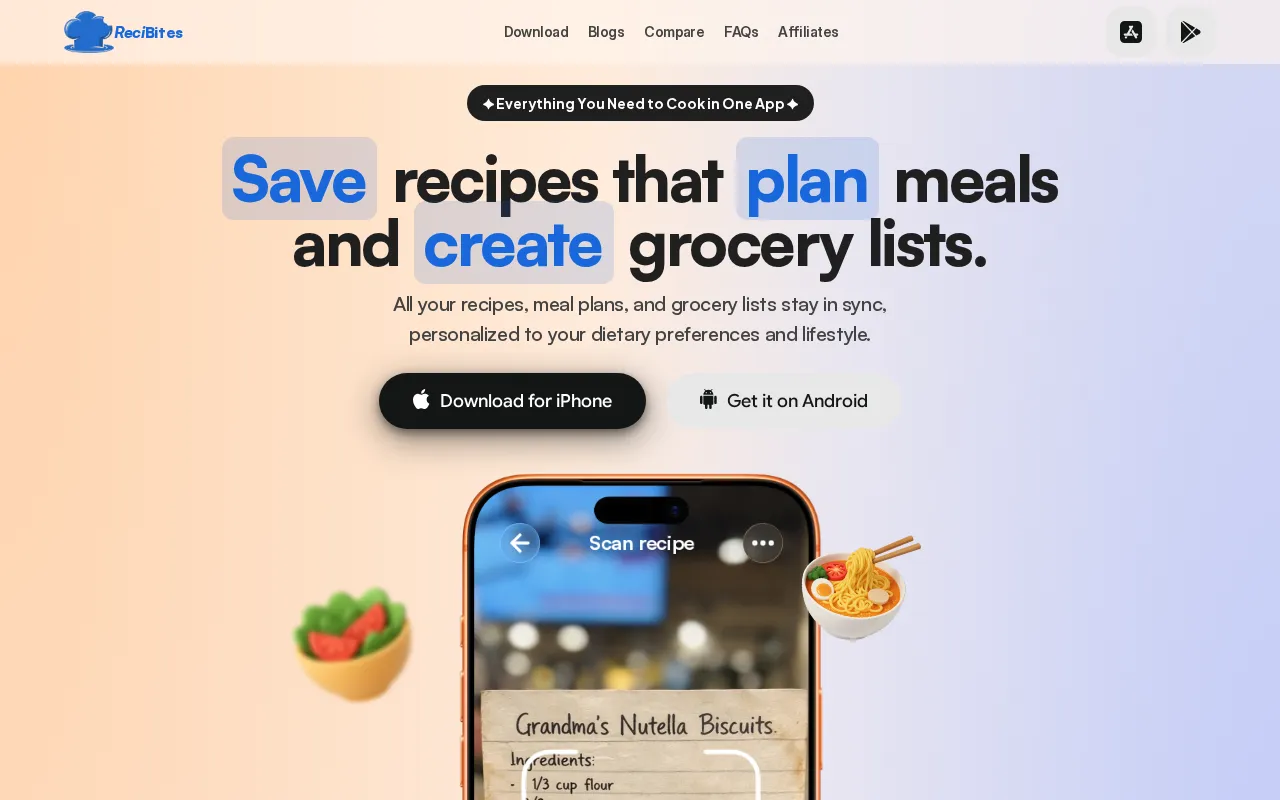 ReciBites — preview screenshot