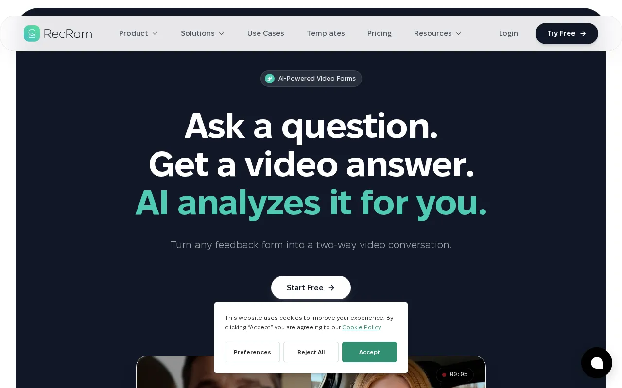 Recram — preview screenshot
