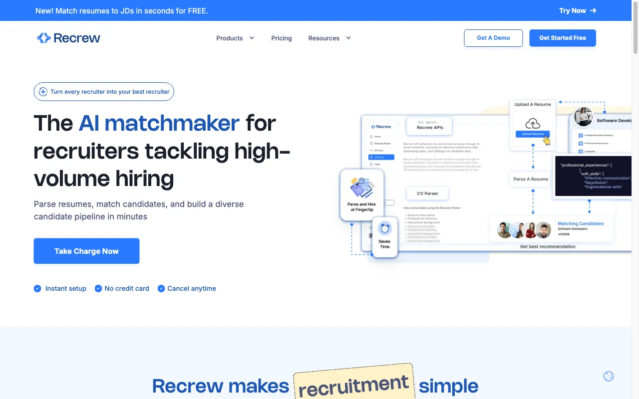 Recrew.ai — preview screenshot