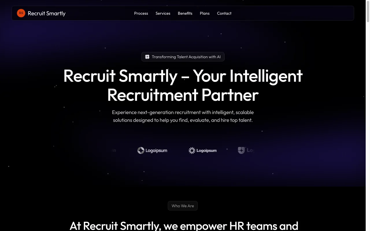 Recruit Smartly — preview screenshot