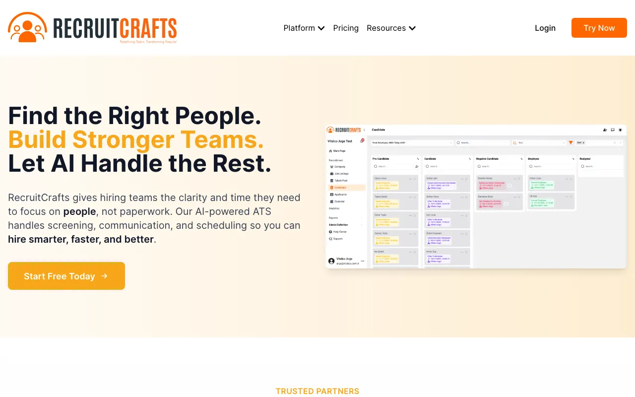 Recruitcrafts — preview screenshot